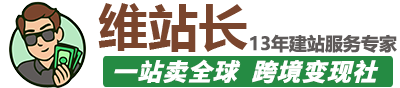 维站长-13年建站服务专家-搞跨境变现   一站卖全球
